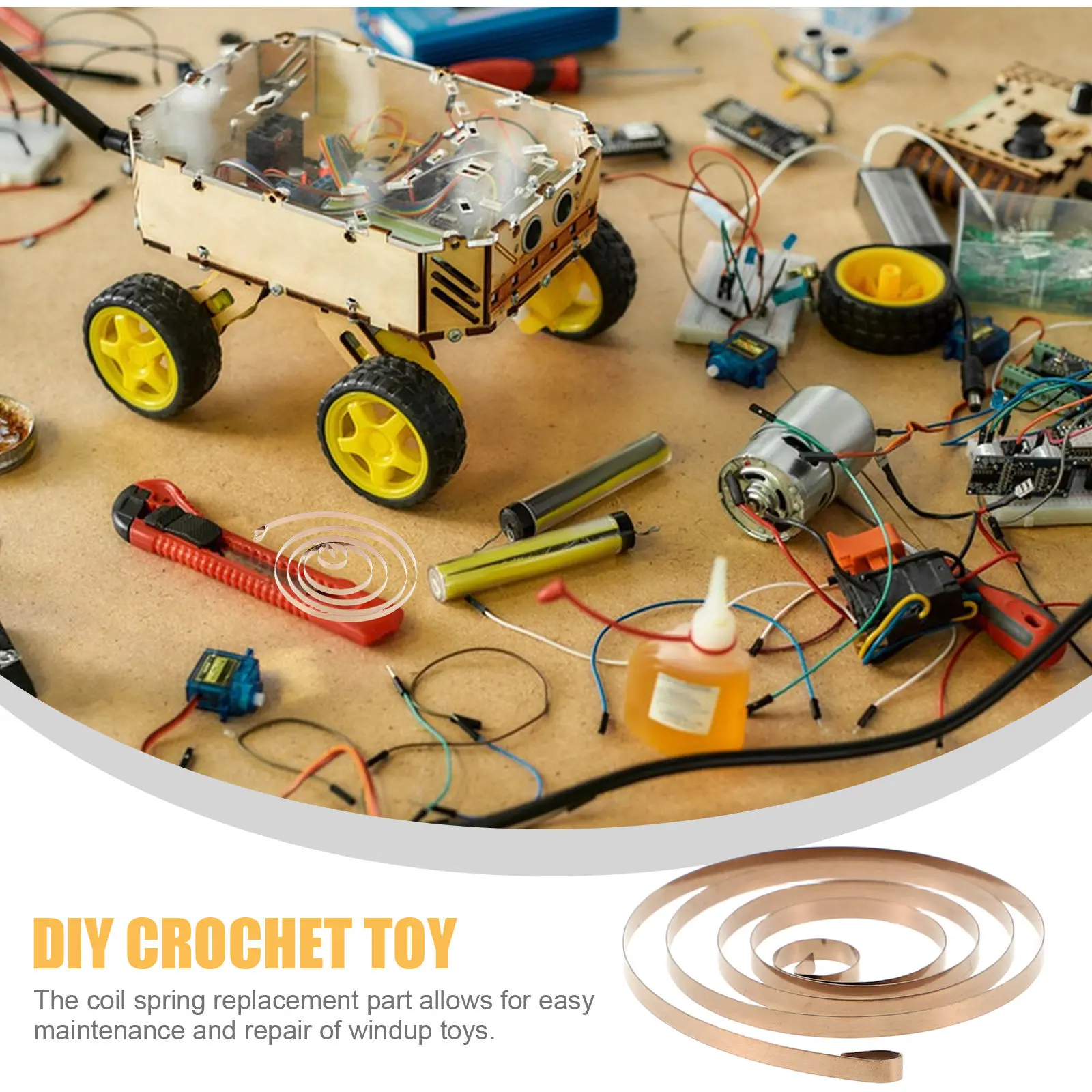 High Quality Stainless Steel Coil Spring for Wind Up Mechanisms in Robots Animals and Musical Devices Long Term Use