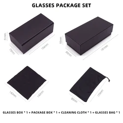 Strong Sunglasses Box Package Set Glasses Case Glasses Bag Dropshipping