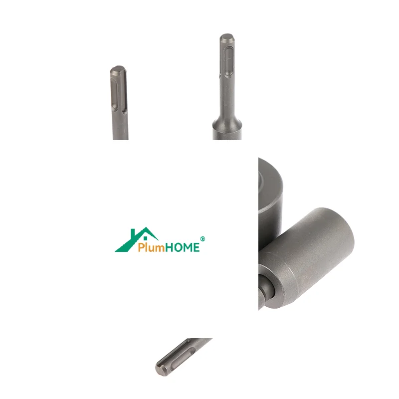 SDS-Plus T-포스트 접지봉 드라이버 접지봉 드라이버 도구 헤비 듀티 로터리 해머 드릴 로드 컨버터 단조강 드릴 비트