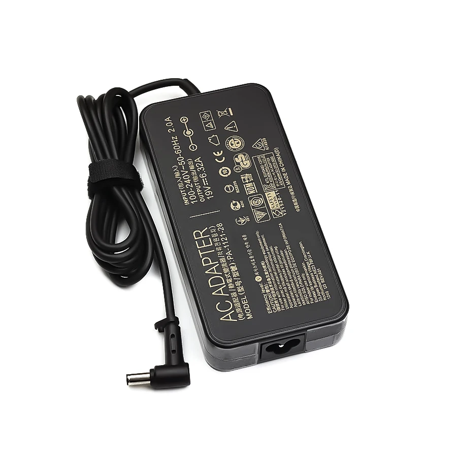 19V 6.32A 120W 6.0x3.7mm PA-1121-28 / ADP-120RH B / ADP-120ZB BB AC Adapter Laptop Charger For Asus FX505GD FX505GE FX505DY