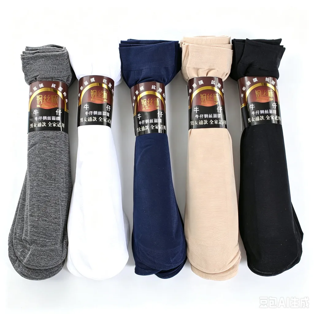 10 Pairs Men Anti Silk Socks Summer Boys Anti-Odor Bamboo Fiber Thin Sock Man Spring High Elastic Breathable Ice Silk Socks