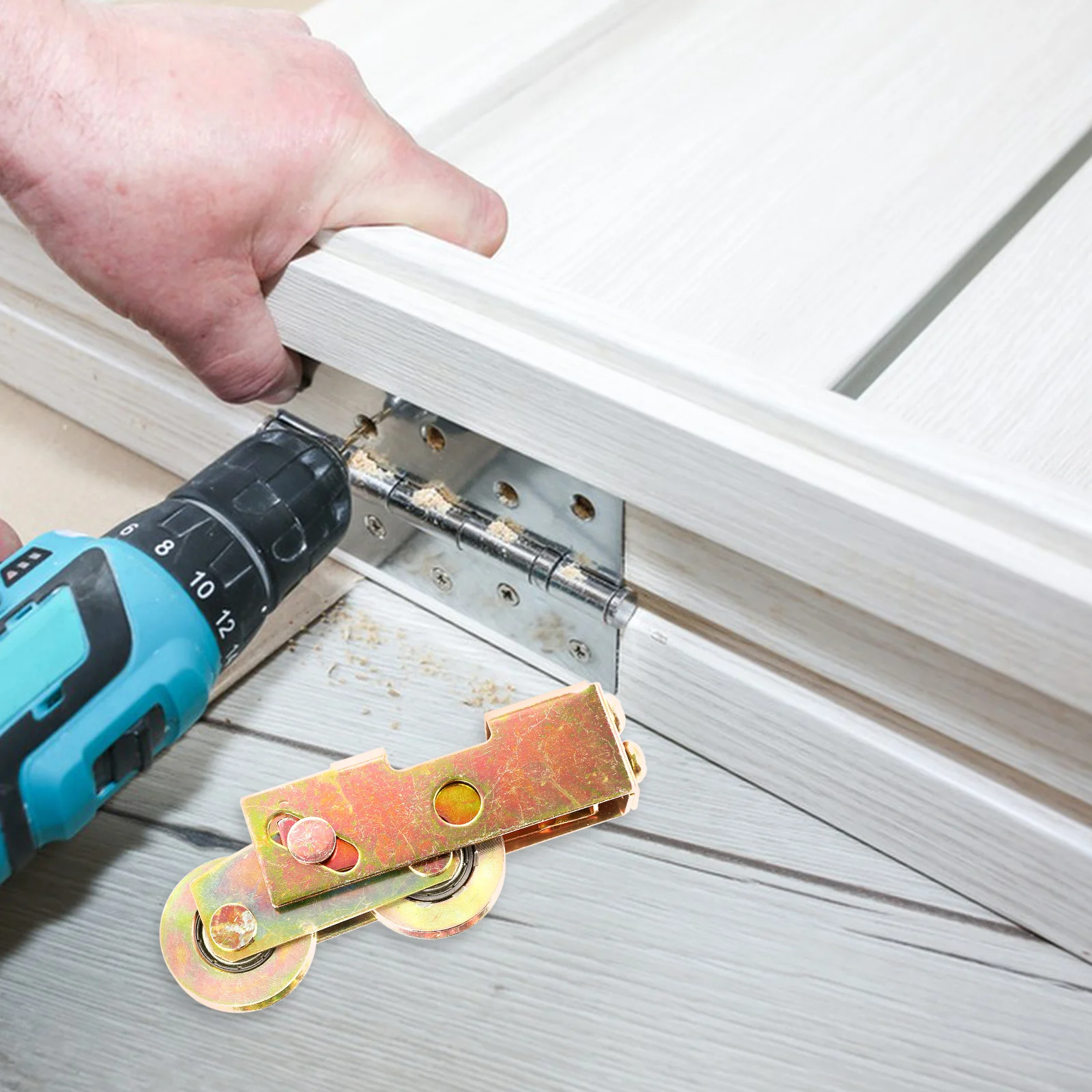 

2pcs 1-1/4 Inch Steel Ball Wheel Bearing Door Roller For Sliding Patio Door Window Hardware Replacement Heavy Duty Track Pulley