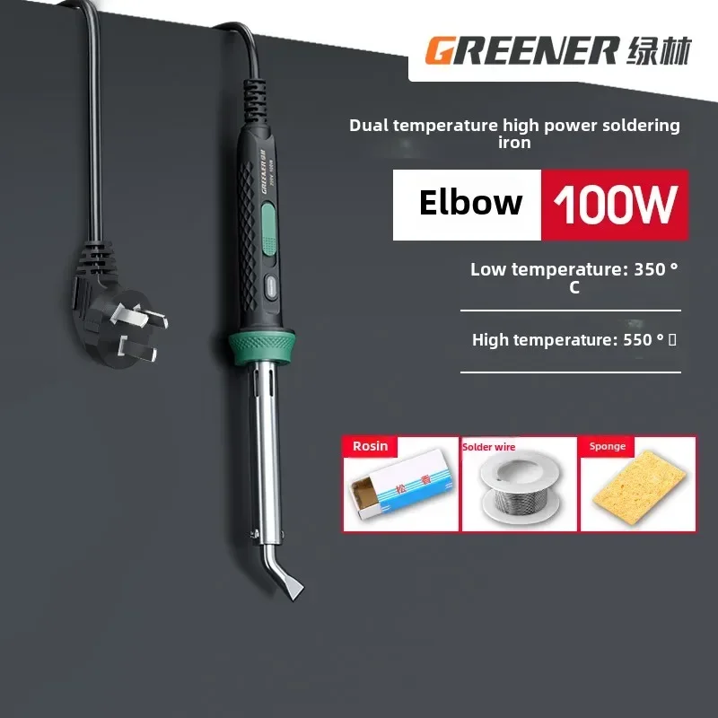 مجموعة مكواة لحام بدرجة احترافية 220 فولت للإصلاح واللحام، شعلة لحام عالية الطاقة، قلم لحام كهربائي #4