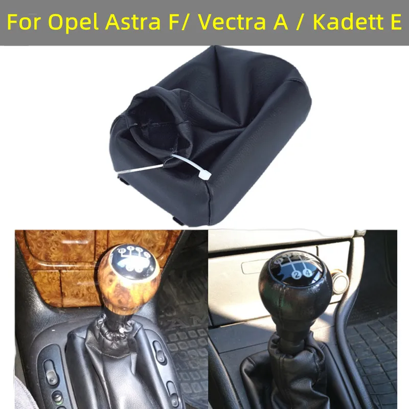 For Opel Astra F 91-98 Vectra A 88-95 Calibra 90-97 Kadett E 84-93 Corsa B 93-00 Gear Shift Boot Cover Cars Accessories