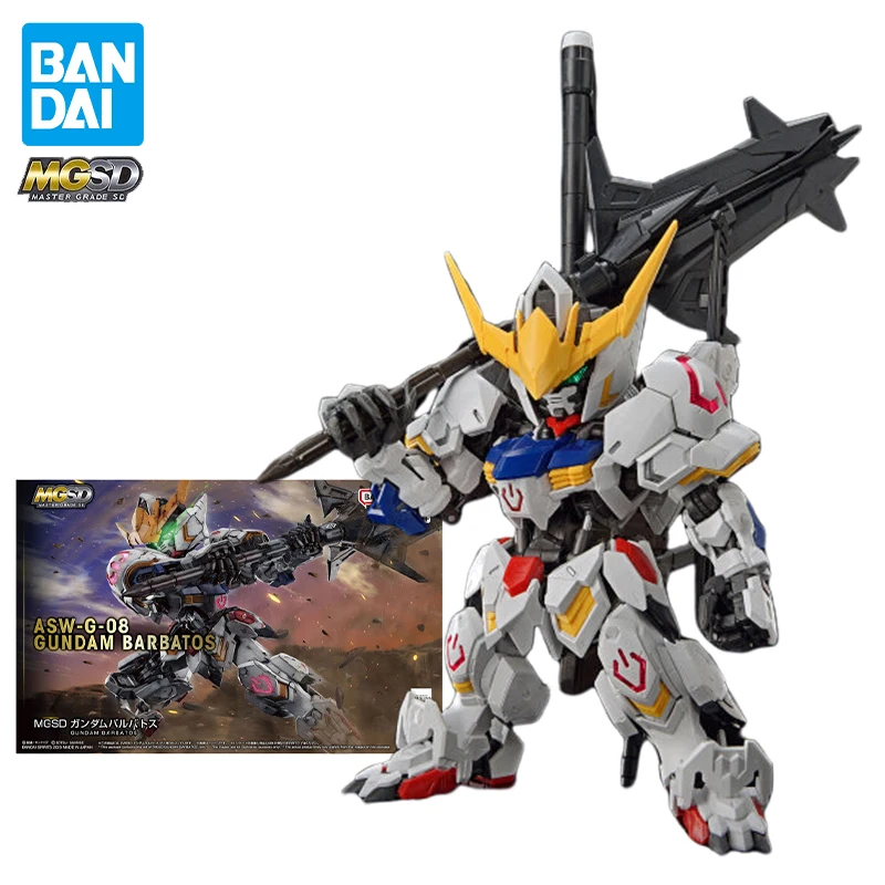 Bandai MGSD GUNDAM BARBATOS Fourth Type Kit Assembly Action Figure Assembly Model Trendy Toy Children's Holiday Gift Collectible