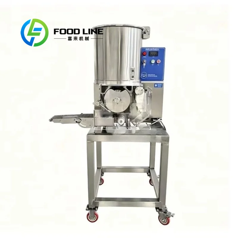 Commercial Burger Patty Maker Machine, Simple Control Interface Beginner‑Friendly Commercial Hamburger Patty Processor