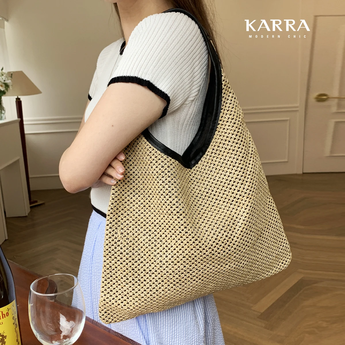 KARRA NITRATAN One Handle Shoulder Bag _ KB3FBG001C