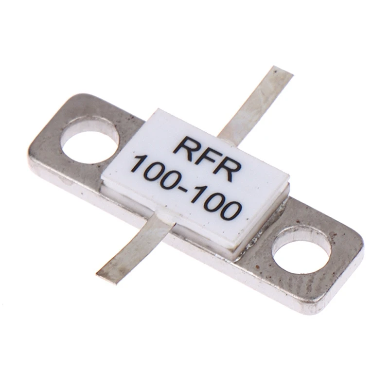 1 PCS 250Watts 100Ohms Resistor Flange As Shown Mount 250 Watt 100 Ohms Beryllium Oxide RFR100-100