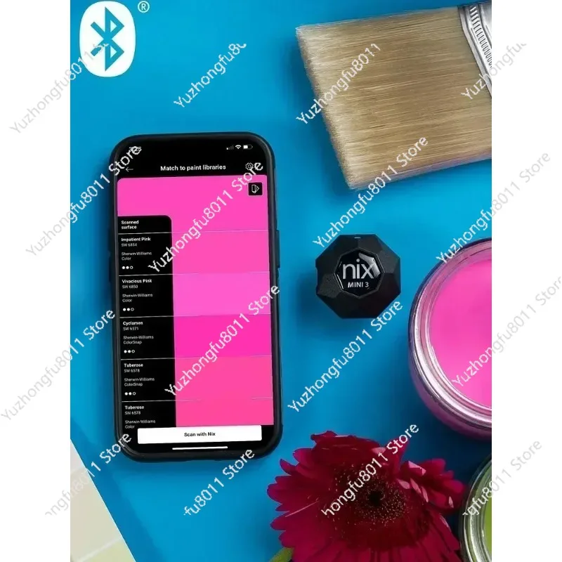 Nix Mini 3 Smart Color Picker Sensor – Portable Color Capture Device with Spectro 2 Technology
