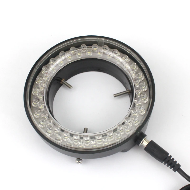 Adjustable 144 LED Ring Light illuminator Lamp For Industry Stereo Trinocular Microscope Video Camera Lens Magnifier 110V 220V