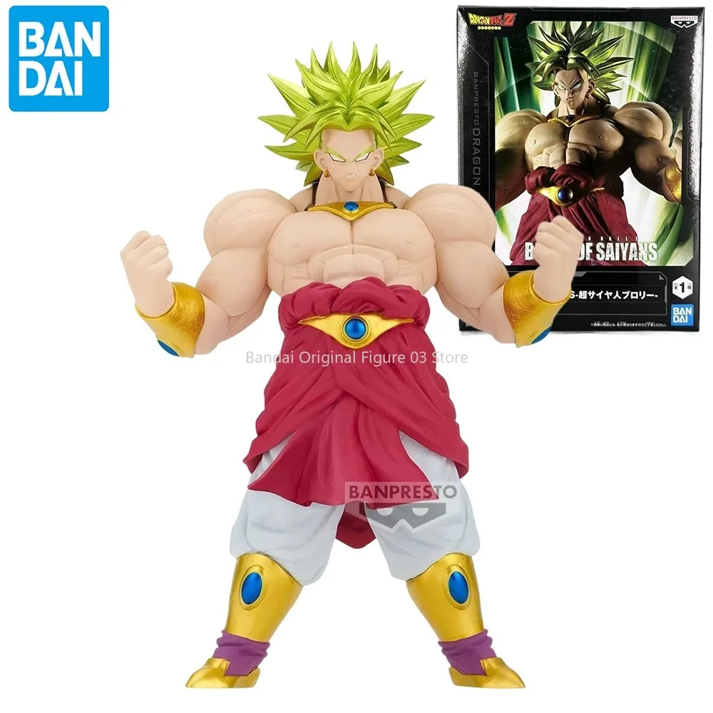 

In Stock BANDAI BANPRESTO Dragon Ball Z BLOOD OF SAIYANS Vol.22 Super Saiya Broly PVC Anime Action Figures Model Collection Toy