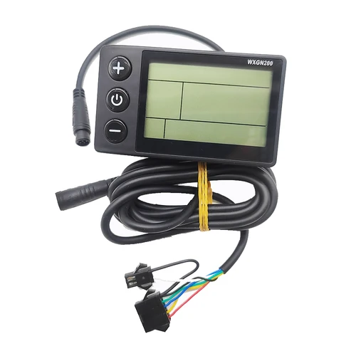 Imagen 2 del producto Controlador sin escobillas Universal para bicicleta eléctrica, pantalla LCD de 24V-60V para Motor BLDC de 250W-350W