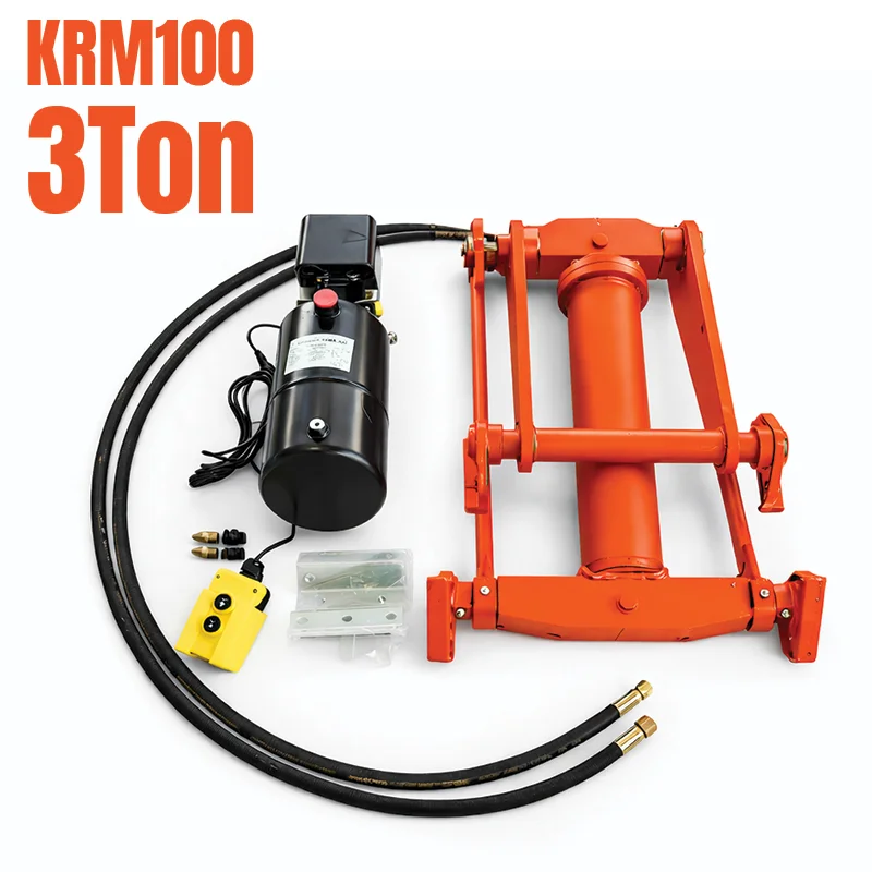 

Underbody Hoist Kit KRM100 3 Ton Hydraulic Tipping System Underbody Tipping Hoist Dump Hoist Kit 3000kg for Pickup Tipper Truck