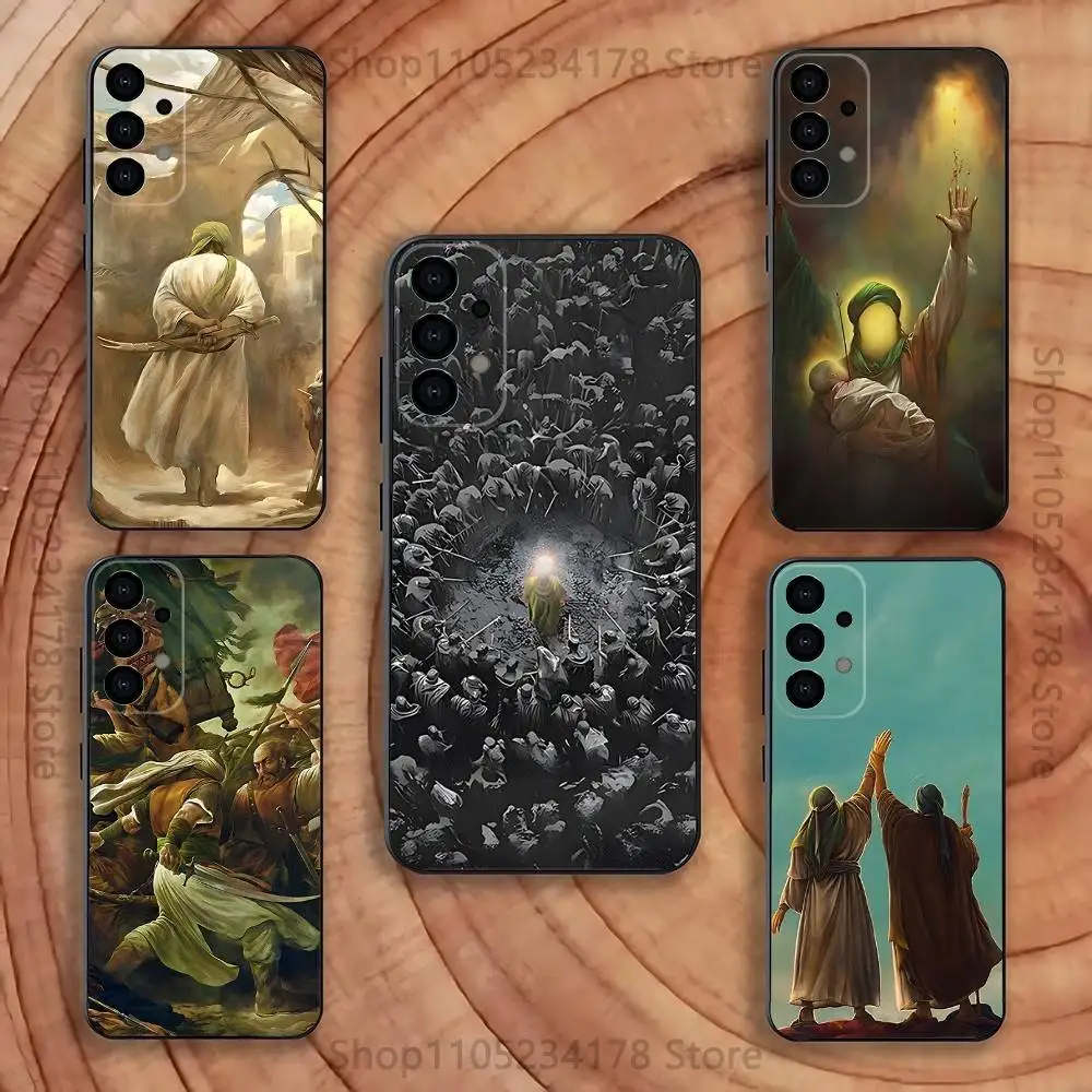 

Imam Hussain Shia Ali Phone Case Silicone Soft For Samsung S25,S24,S21,S22,S23,S30,Ultra,S20,Plus,Fe,Lite
