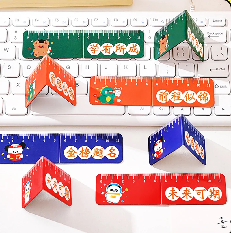 Creative Celebrity Magnetic Ruler Bookmark Children's Classroom Reward Gift Learning Stationery Small Student Prize