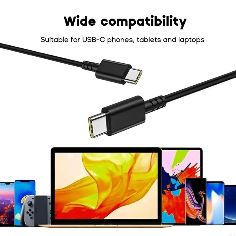 

Laptop Power Supply AC Adapter Type-C Power 65W 5V 9V 15V 20V Auto K92C