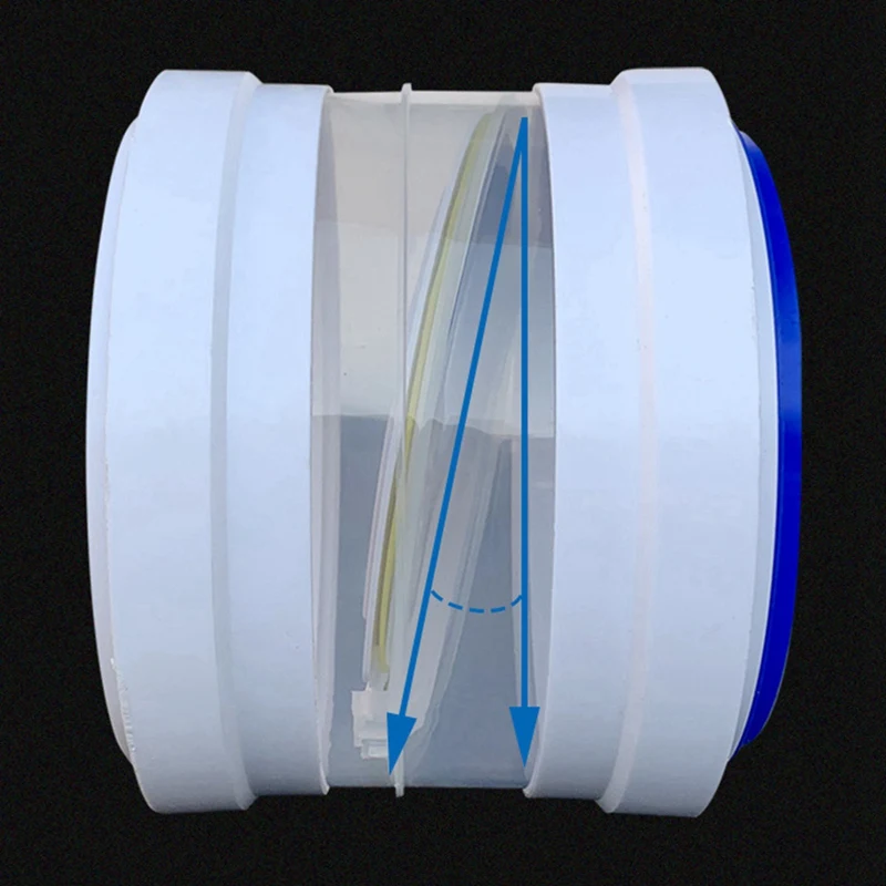 주방 레인지 후드 체크 밸브, 150, 160, 180mm 파이프용, 더블 엔드 냄새 방지 체크 컨트롤, 공기 배출구 신선한 시스템