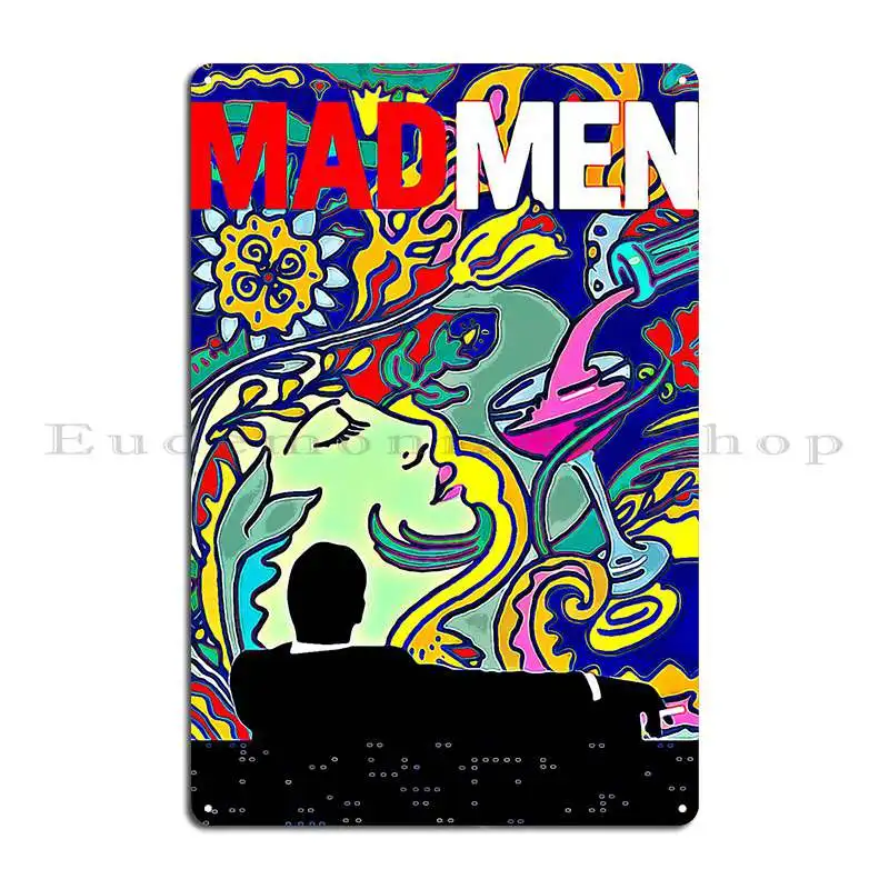 Mad Men Metal Sign Printing Classic Club Funny Club Bar Tin Sign Poster