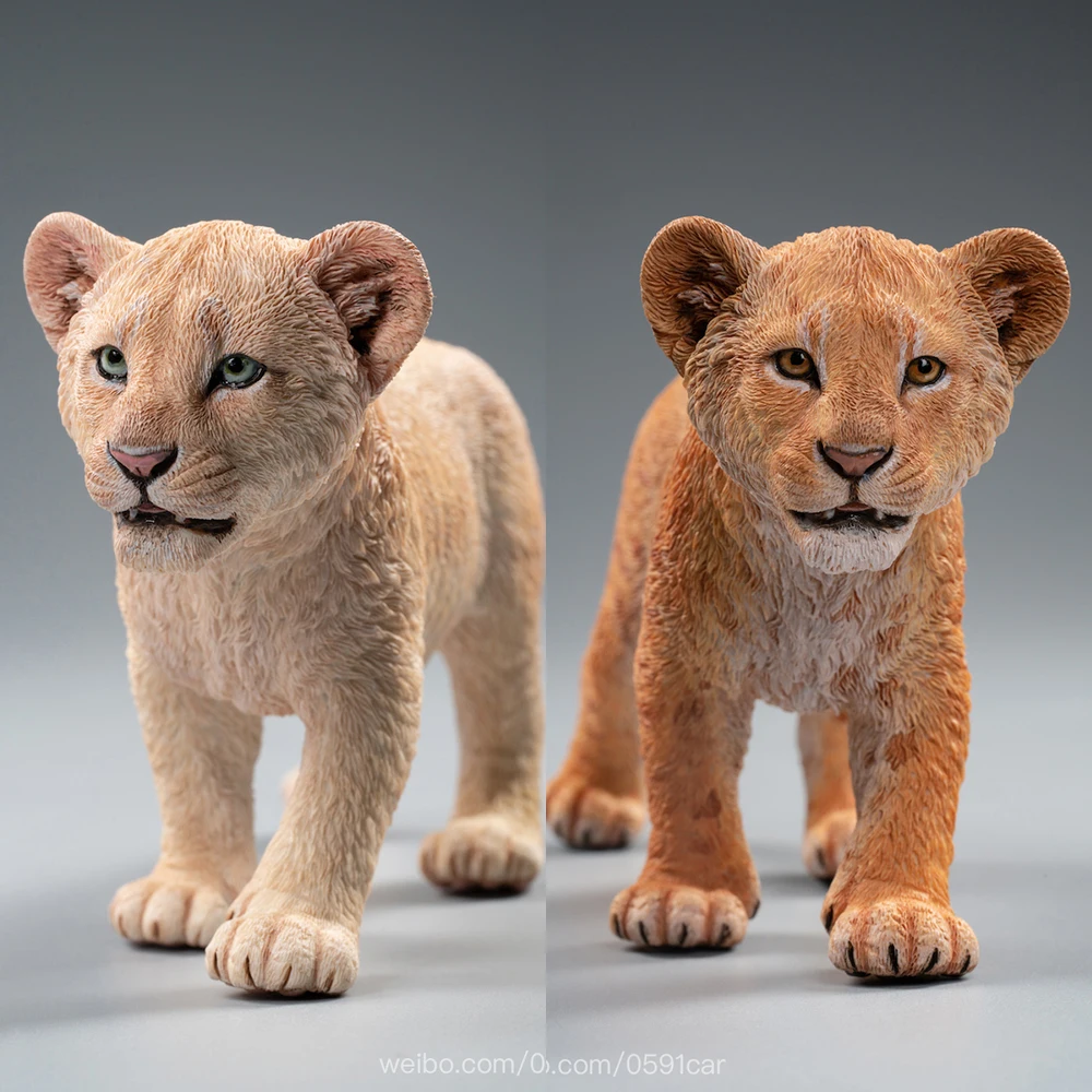 

Jxk024 1/6 Scale Lion Animal Model Cute Resin Scene Decorations For 12'' Action Figure Soldier Body Best Collection Gift Toys