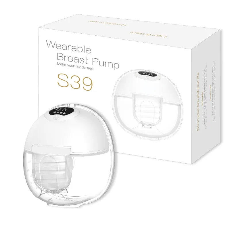 O S39 مضخات الثدي تصنيع الأيدي اللاسلكية المحمولة مضخات الثدي الكهربائية قطعة واحدة يمكن ارتداؤها S39 مضخة الثدي