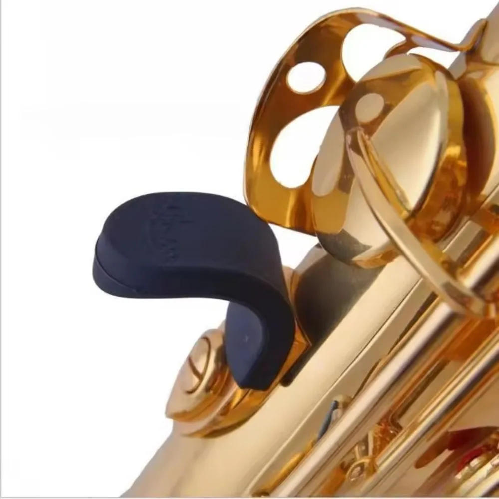 1pc Saxophone Thumb Rest Cushion Non-Slip Saxophone Finger Protection Cushion Pad for Alto Tenor Soprano Saxophone Access