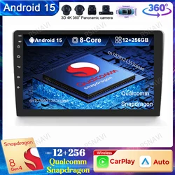 Android 14 9/10 inch No framework Navigation Video Player GPS Car Radio Multimedia Auto DSP Stereo Head Unit Smart Car System BT