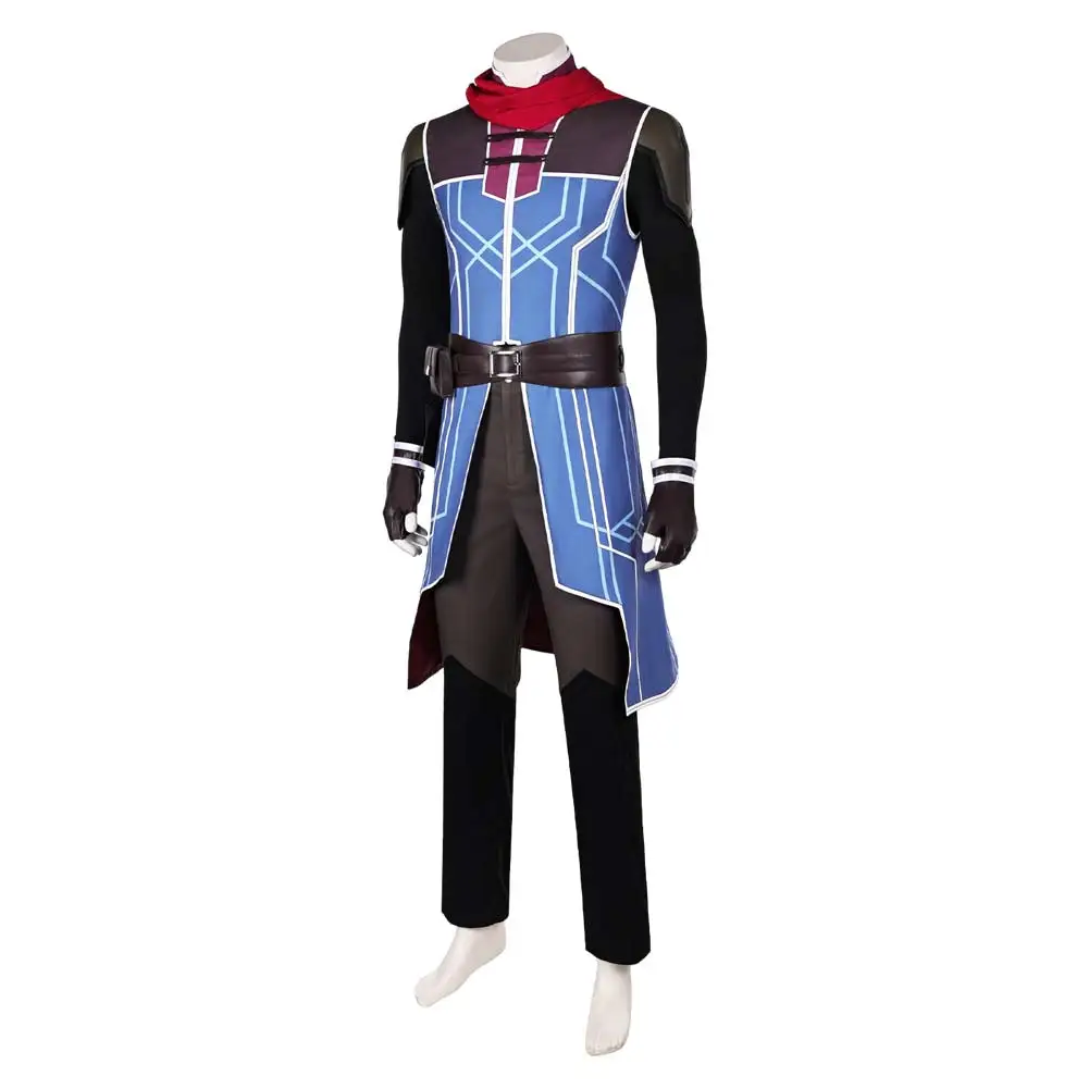 The Dragon Prince Callum Cosplay Fantasia Costume Disguise for Adult Men Clothes Roleplay Outfits Halloween Carnival Party Suit