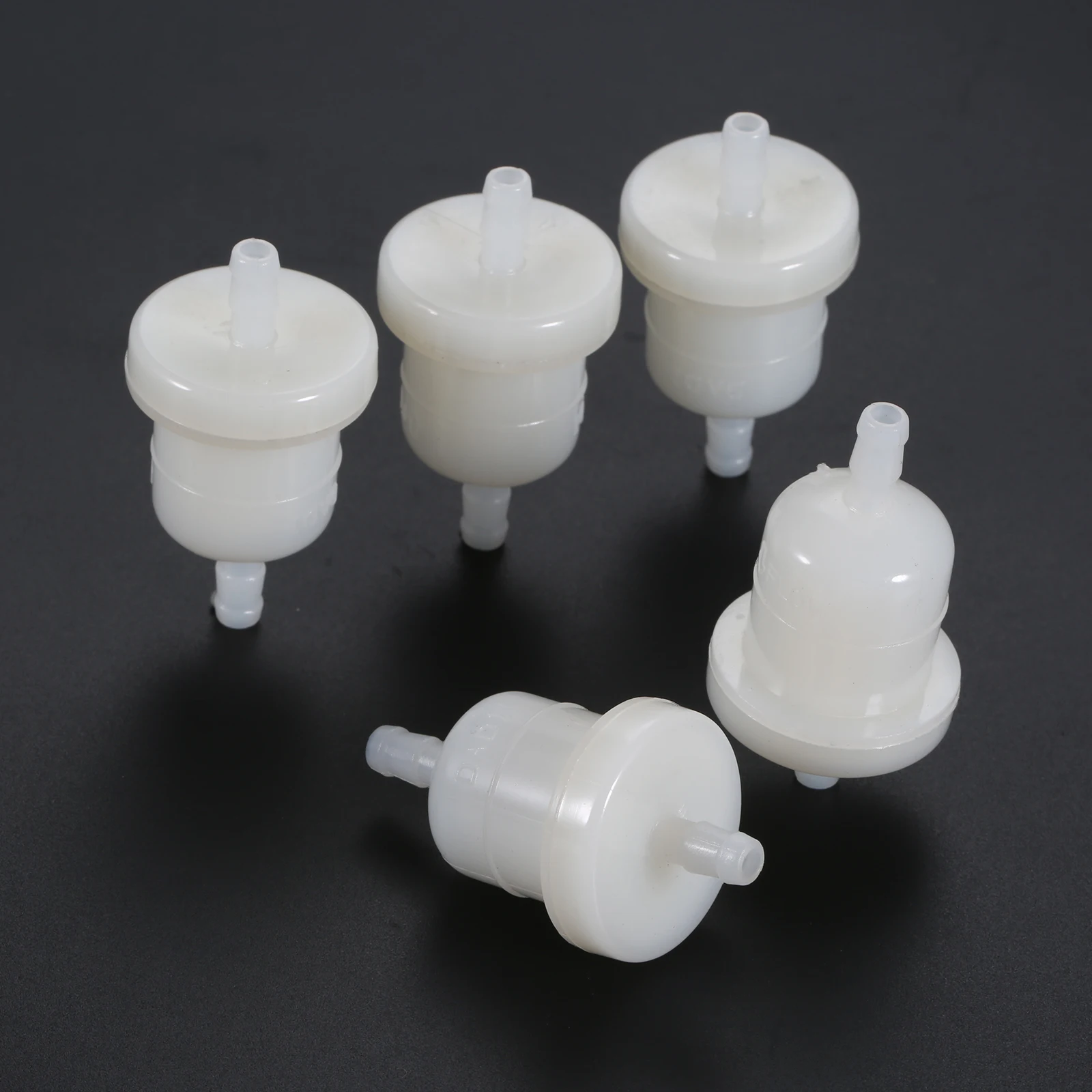 ตัวกรองแก๊สเชื้อเพลิง5ชิ้น/ล็อตสำหรับฮอนด้า GX110 GX120 GX140 GX160 GX270 GX240 GX200 GX340 GX390เครื่องยนต์ชิ้นส่วนเลื่อยยนต์