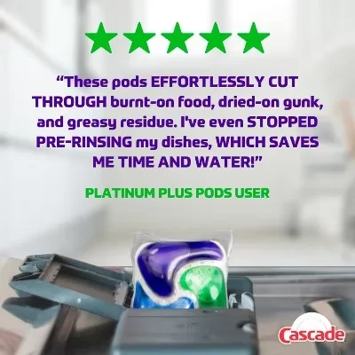 Fresh Scent Dishwasher Pods 6