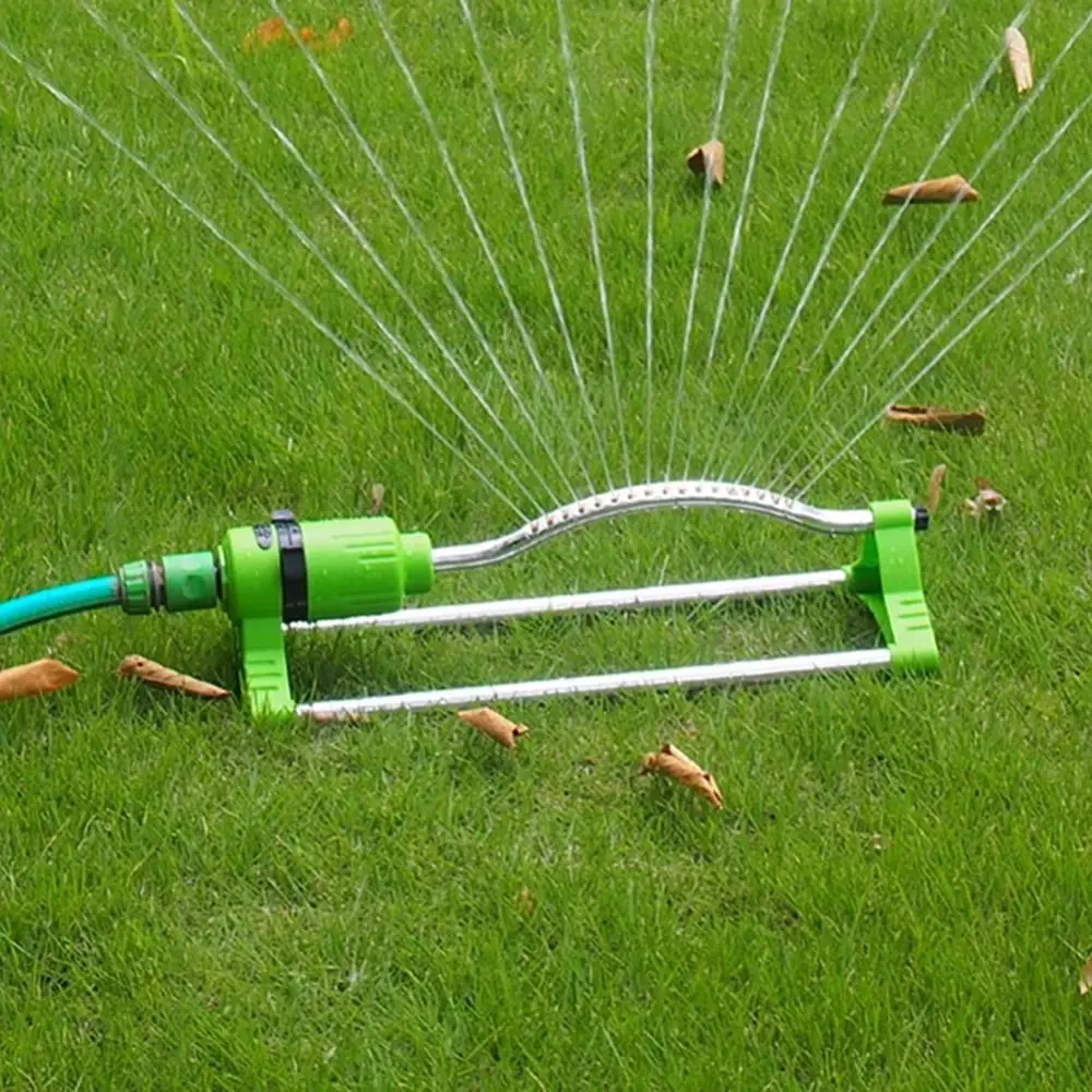 

4 Modes Oscillating Garden Sprinkler Professional with 17 Hole Nozzle Lawn Swing Sprinkler Efficient Durable Water Sprayer