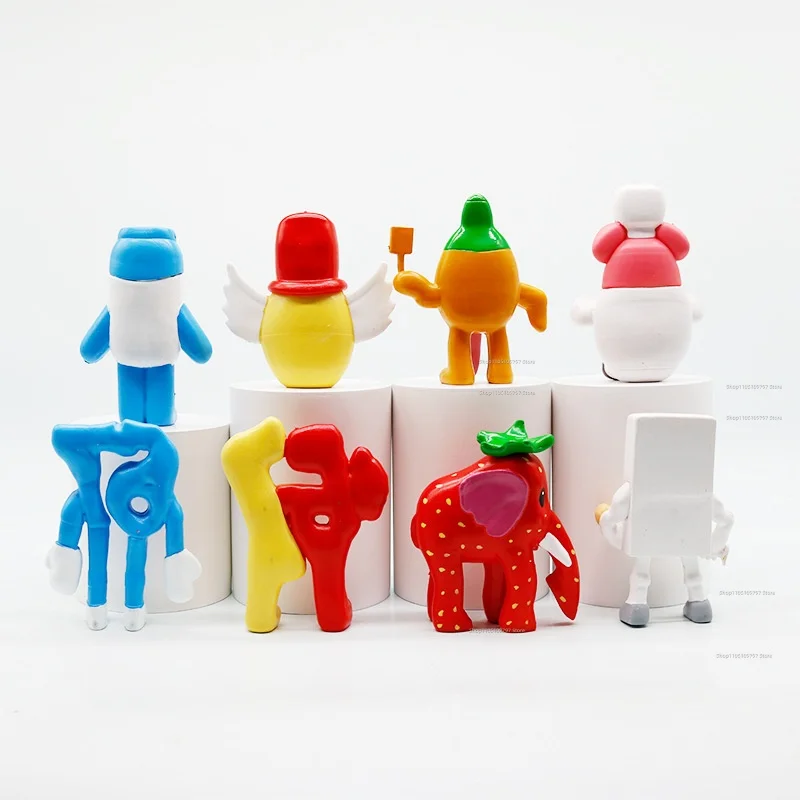 8 قطعة/المجموعة سرقة الدماغ أنيمي عمل أرقام الحلي 67 منزل 9 وظيفة الفراولة الفيل Kawaii نموذج دمية ألعاب أطفال هدية #3