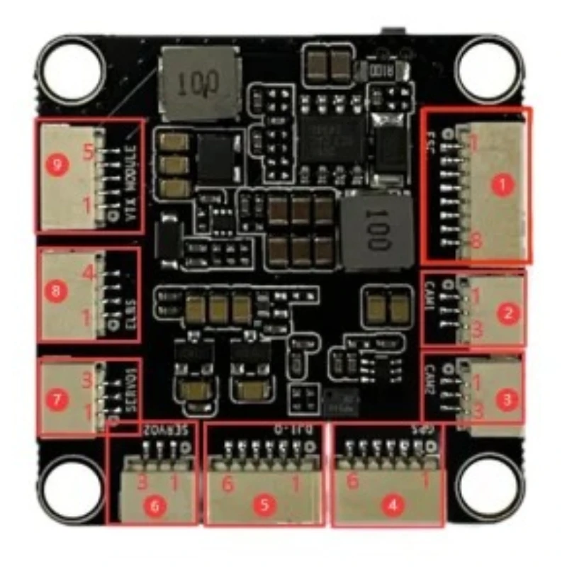 Controllo di volo da corsa crossover FPV F405 V3DJI supporto conveniente per l'accordatura dei parametri BF