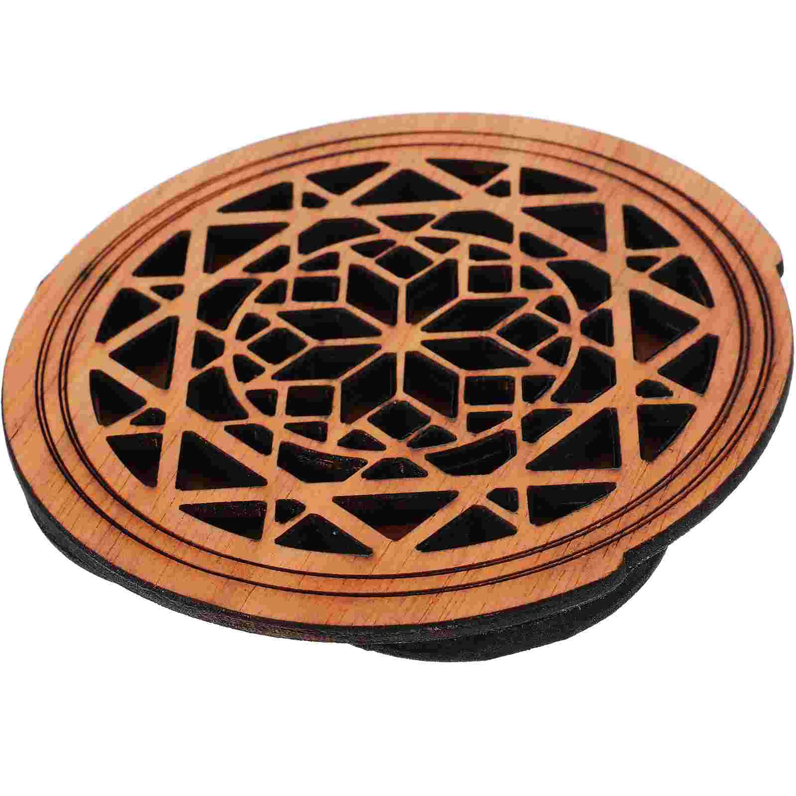 

Guitar Sound Hole Cover Resonator Screen Covers Wooden Soundhole Feedback Reducer for Accessories Screens Parts Acoustic