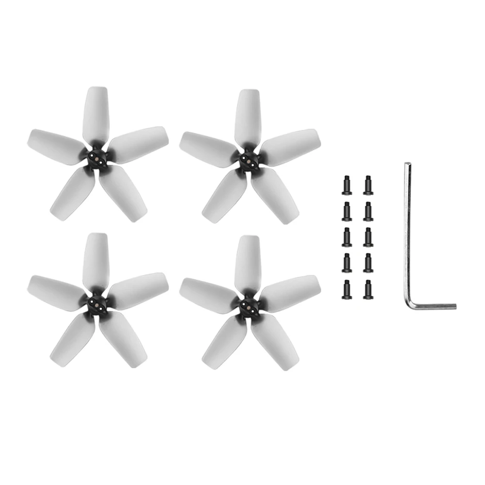 Accessoires d'hélice de Drone légers, pales d'ailes d'hélice, réduction du bruit, pièces de rechange pour accessoires de Drone DJI Avata 4 pièces