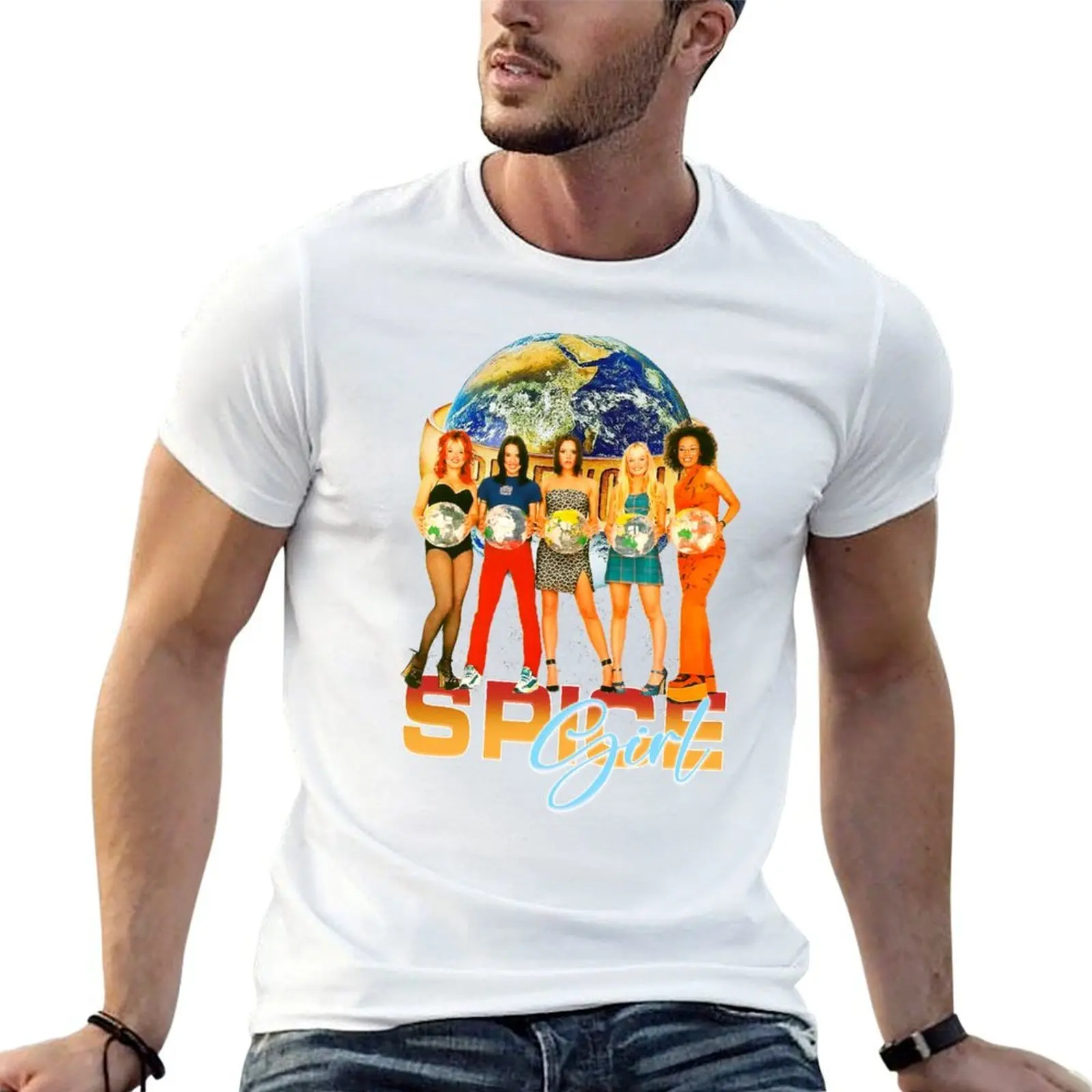 

funny Lover Funny T-Shirt Music graphic tees man shirts shirts Music t t for Pop Band GirlsSpice GirlsSpice cotton