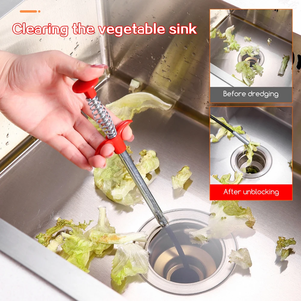 2M جرف المجاري GRIPPER مرنة مخلب الملاذات التقاط أدوات الأداة المنزلية الحوض الحوض الحوض التجريف تنظيف التصريف المنظف #5