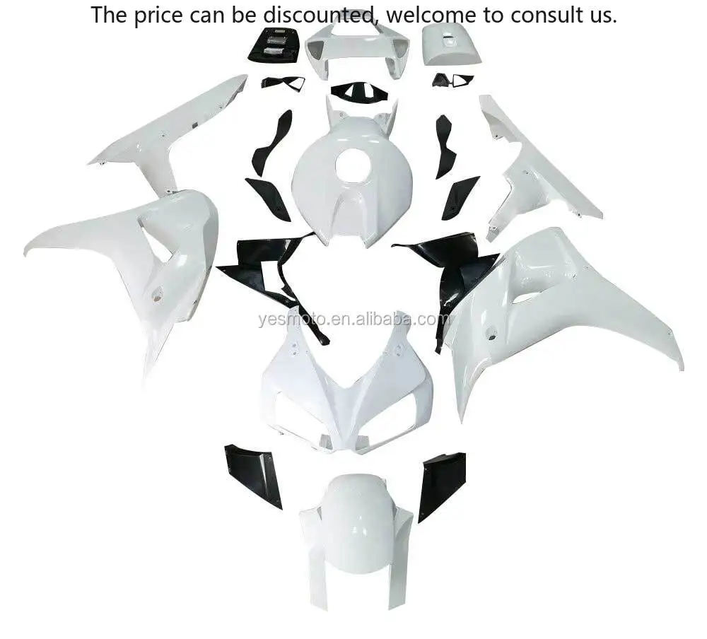 

ABS Injection Mold Bodywork Unpainted Fairing Kit For Honda CBR1000RR 2006 2007