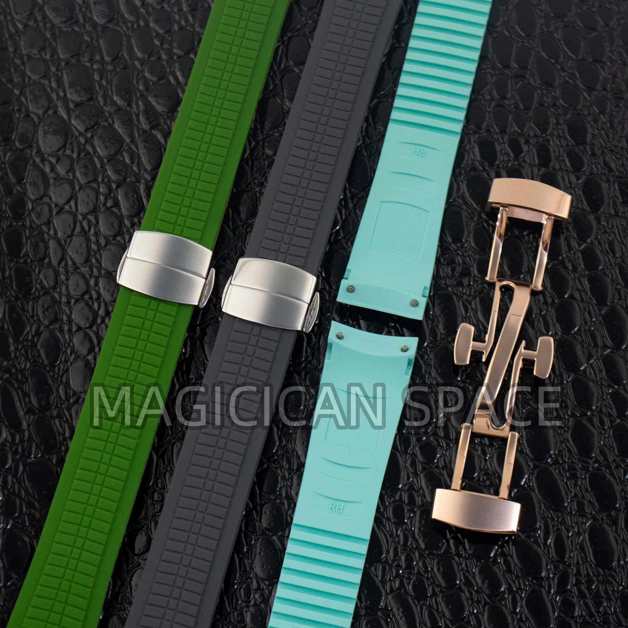 

Ремешок для часов 21 мм, резиновый ремешок, пряжка из цельной нержавеющей стали 316L, водонепроницаемые аксессуары для часов, аксессуары для часов AQUANAUT Nautilus Case