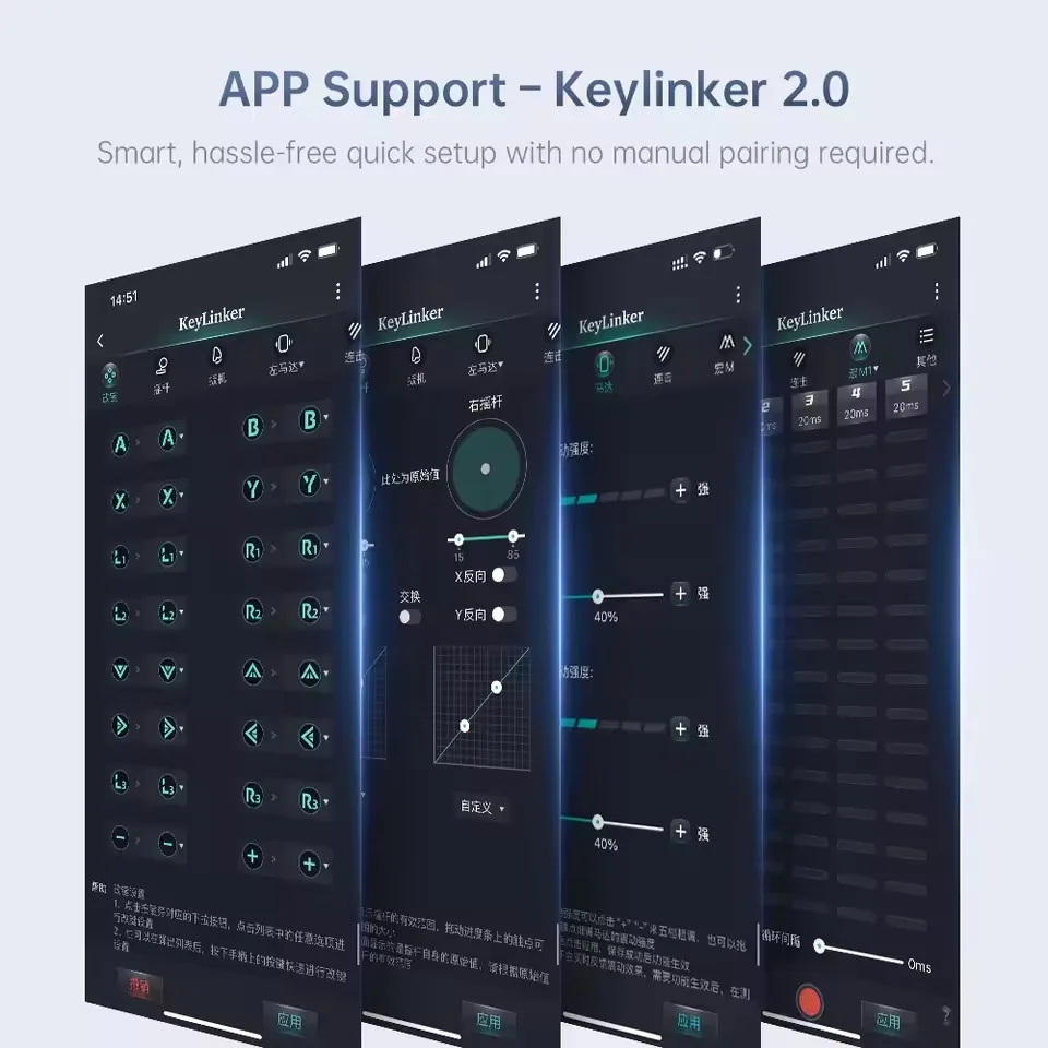 G3 V2 Игровой контроллер для ПК Геймпад с эффектом Холла для Nintendo Switch iPhone Android Мобильный телефон Windows PC Steam