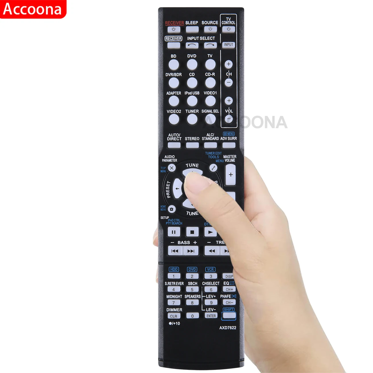 Replacement Remote Control For Pioneer Axd7723 Axd7624 VSX80 VSX-90 VSX-1124 SC81 SC-82 SC91