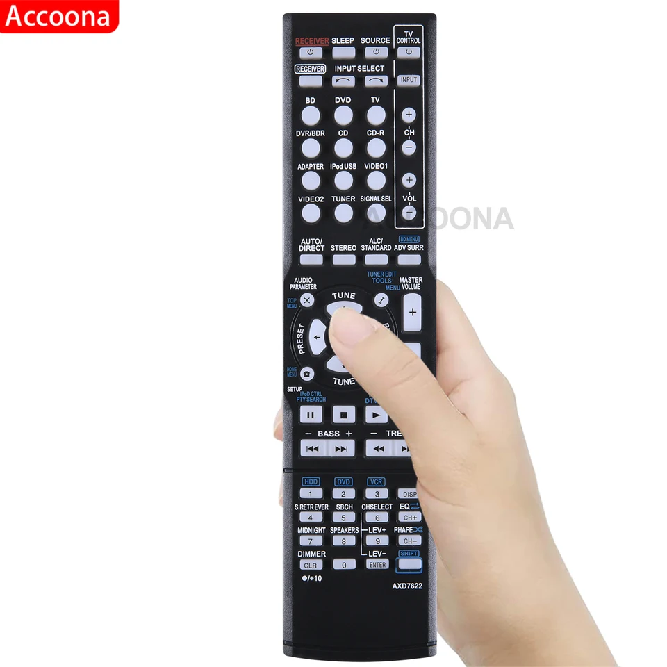 パイオニアの交換用リモコン、axd7723、axd7624、vsx80、VSX-90、VSX