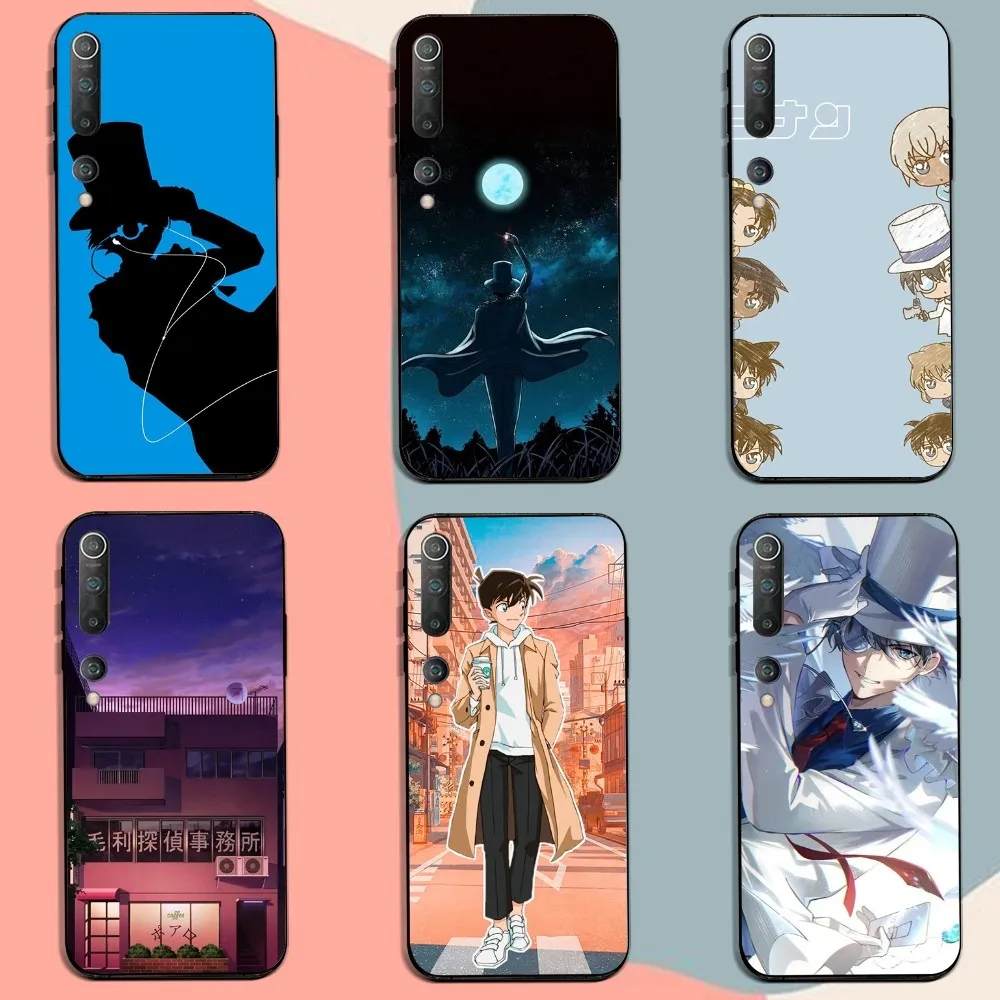 D-Detective C-Conan Phone Case For Xiaomi 11 Redmi Note 11 5G 8T 9A 9 10T Note8Pro Note9 12SUltra Black Case