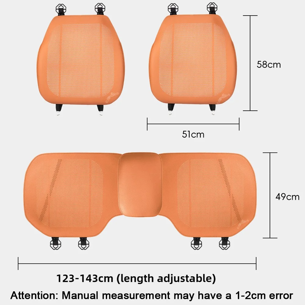 أغطية مقاعد السيارة من الجلد الناعم وسادة حماية قابلة للتنفس لسوبارو Outback Trailseeker Forester VRX Solterra XV