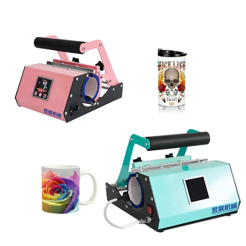 Heat press Sublimation Mug printer Machine Sublimation Printing heat press Mug machine for 20oz straight Tumblers