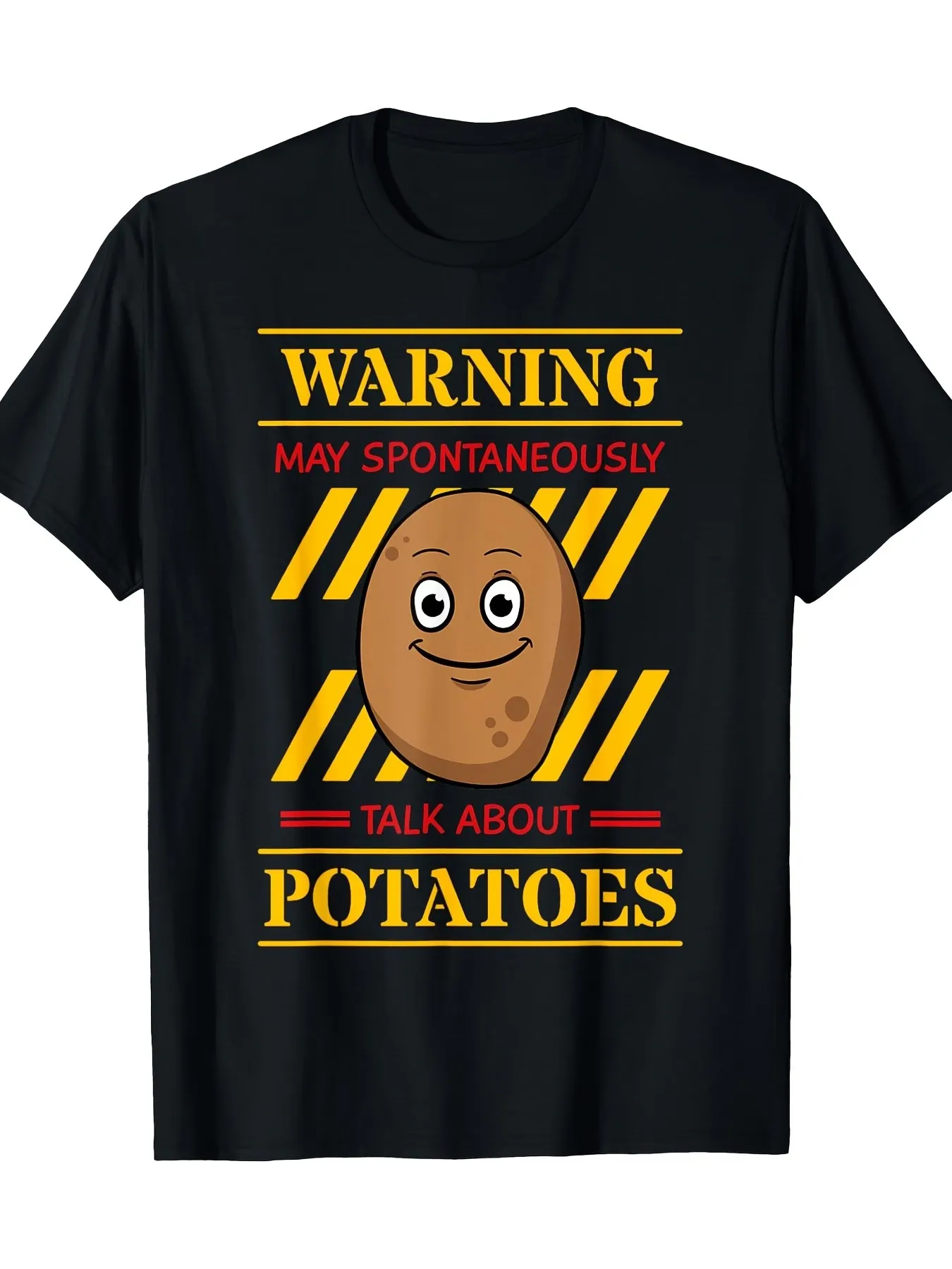 Camiseta vegetariana con idea de regalo para amantes de las patatas - Camiseta de 180 g, 100% algodón