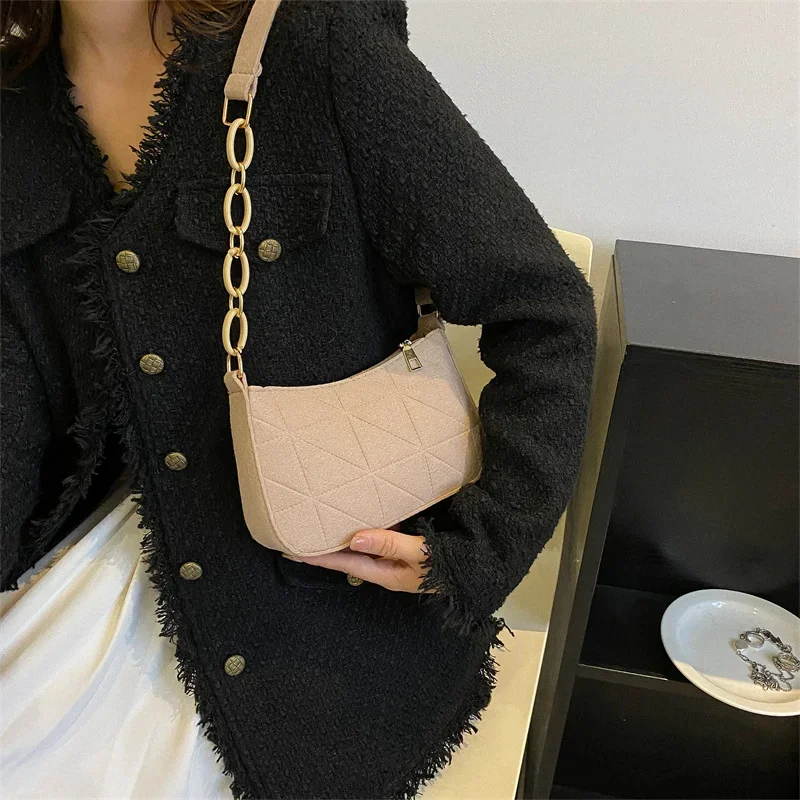 2023 Women's Bag Fashion Underarm Single Shoulder Bag Underarm Bag сумка женская