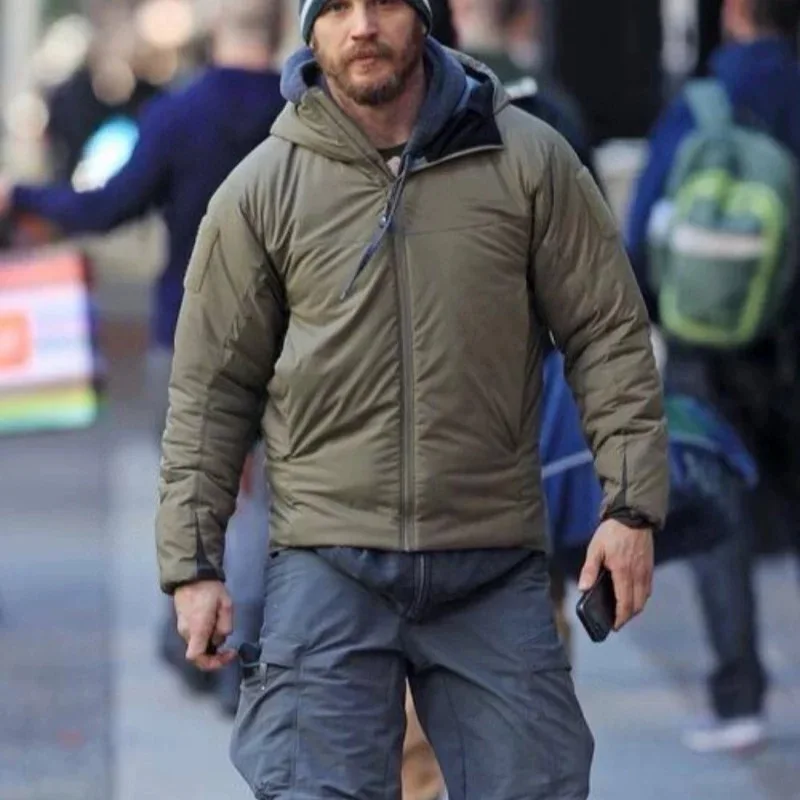 

ARC outdoor windproof and splash proof sports hooded cotton jacket tactical cold proof warm cotton jacket stand collar jacket