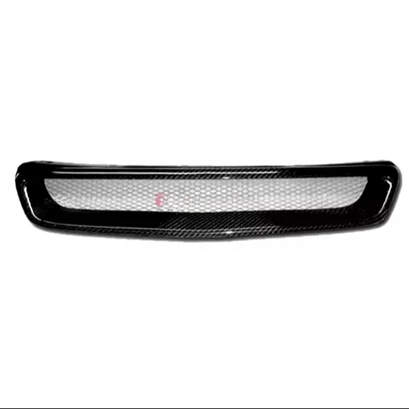 

For Honda Civic EK96-98 R Type High Quality Carbon Fiber Front Hood Grille Car Modified Front Bumper Honeycomb Grille