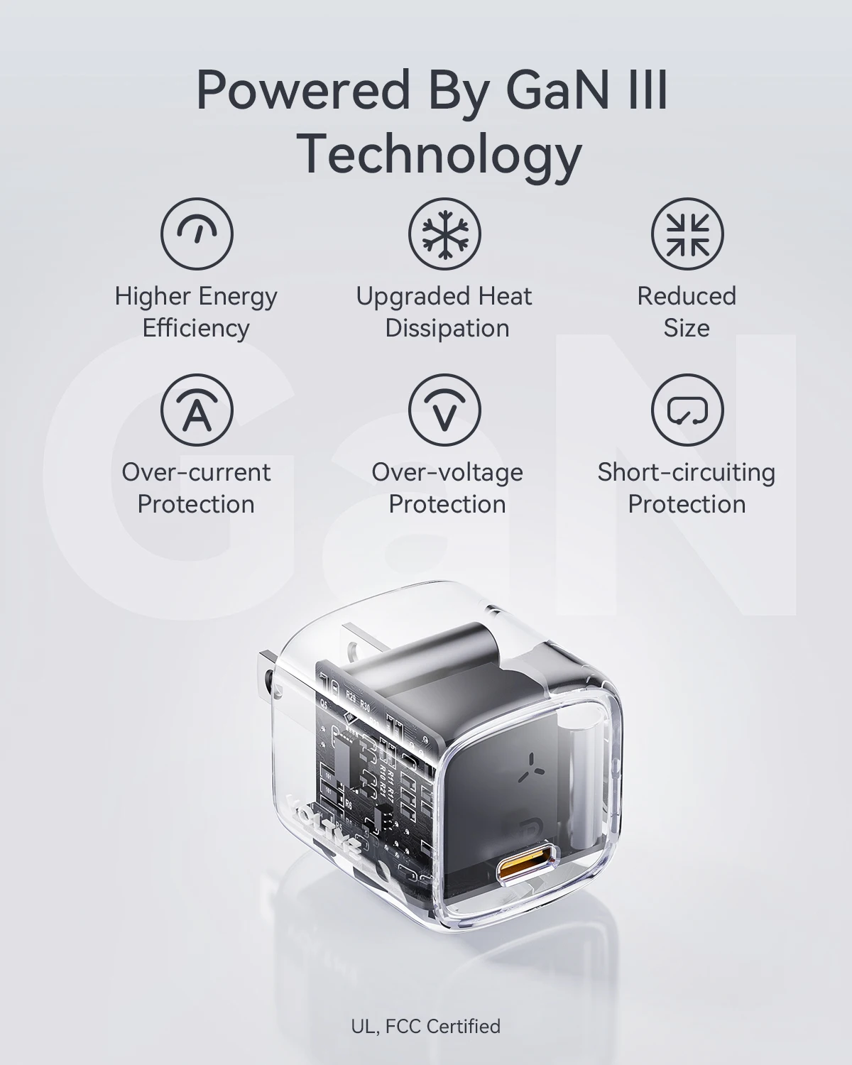 VOLTME 30W GaN Charger USB Type C Fast Charger PD 3.0 Mini Portable Adapter For iPhone 15 14 13 12 Pro Xiaomi Huawei Samsung
