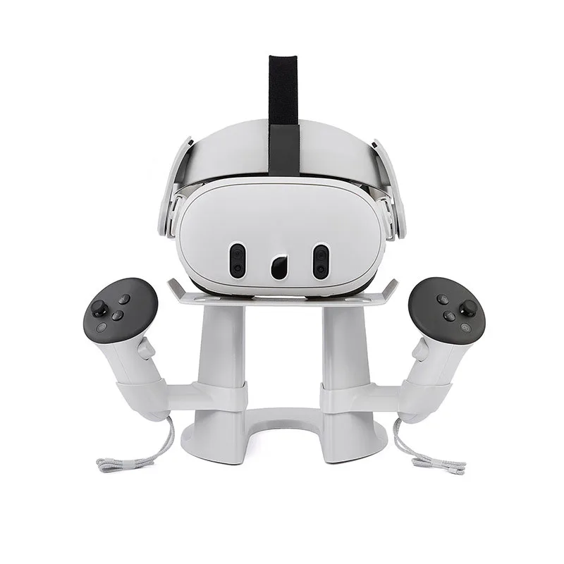 VR Headset Holder VR Accessories For Meta Quest 3 Stand Display Holder Mount Station Space Saving Accessories Easy Installation